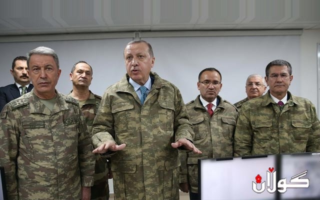 له تورکیا 104 جەنەراڵ هەوڵی کودەتا بەسەر ئەردۆغان دەدەن