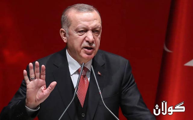  ئەردۆغان هەڕەشەی لەشکرکێشیی زیاتر بۆ رۆژئاوای کوردستان و سووریا دەکات 