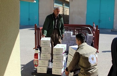 دەزگای بارزانی هاوكاریی 8750 خێزان دەكات