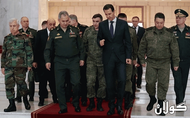 فلادیمر پوتین پشت له‌ بەشار ئه‌سه‌د ده‌كات