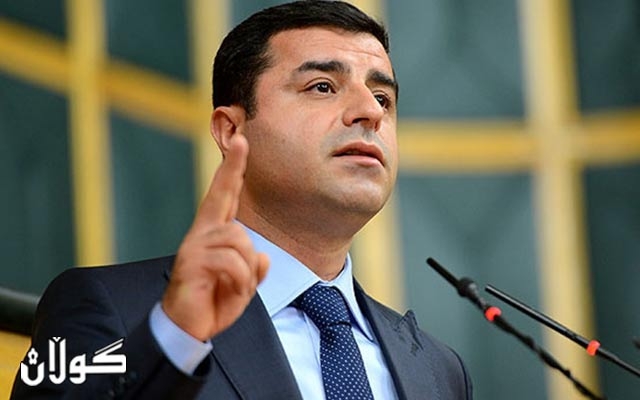  سەڵاحەدین دەمیرتاش: هەدەپە بە هیچ جۆرێک ڕێککەوتنی ژێربەژێری لەگەڵ ئاکەپە نەکردووە
