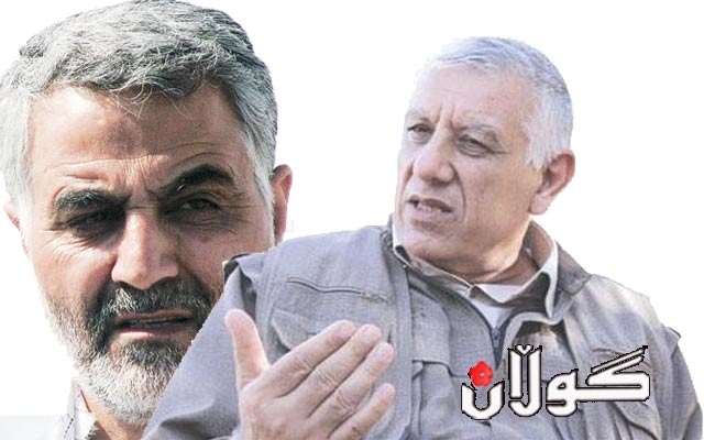  قاسم سولەیمانی و جەمیل بایک لە سلێمانی کۆ دەبنەوە 