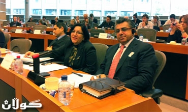 نوێنه‌ری حکومه‌تی هه‌رێم له‌ یه‌کێتی ئه‌وروپا به‌شداری له‌ کۆبوونه‌وه‌یه‌کی تایبه‌ت به‌ بارودۆخی که‌مه‌نه‌ته‌ویی و ئاینییه‌کانی نێو عێراق کرد