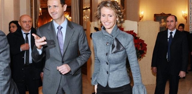  ئەسما ئەسەد کوڕەکەی دەنێرێتە مۆسکۆ 