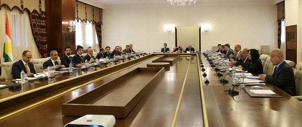  ڕاگەیەندراوی كۆبوونەوەی ئەنجوومەنی وەزیرانی کوردستان 