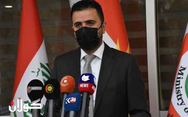  گوتەبێژی وەزارەتی تەندروستی: پێنج حاڵەتی کۆرۆنای نوێ لە هەرێمی کوردستان تۆمار کرا 