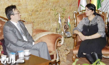 بۆ پێشخستنى بواره‌ كۆمه‌لاَیه‌تیه‌كان، حكومه‌تى كۆریا هاوكارى حكومه‌تى هه‌رێم ده‌كات