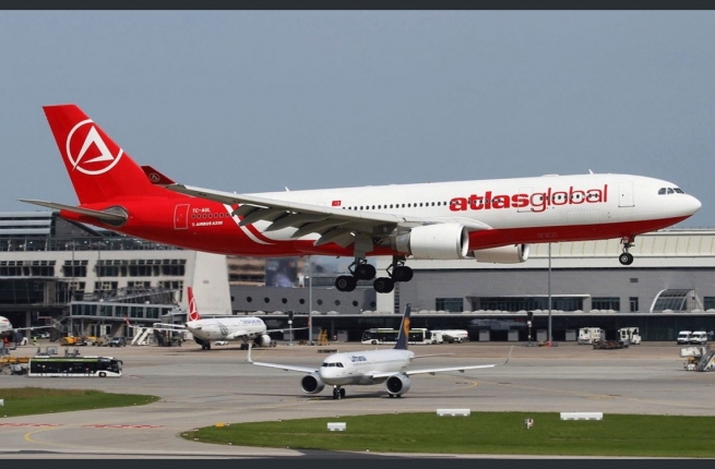 هێڵی ئاسمانیی ئەتڵەسگلۆبەڵی تورکی سەرجەم گەشتەکانی هەڵدەپەسێرێت