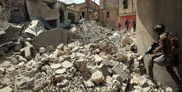 باڵیۆزی ئەمریکا لە عێراق: لە موسڵ داعش کەمتر لە کیلۆمەترێکی لە دەست مایە 