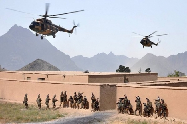لە دوو هەرێمی ئەفغانستان ٩١ چەکداری تاڵیبان کوژران