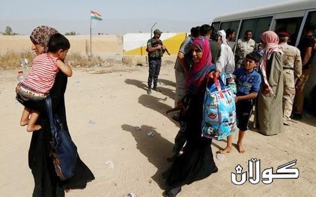 مەخموور.. 500 عەرەبی حەویجە و شەرگات خۆیان رادەستی پێشمەرگە دەکەن 