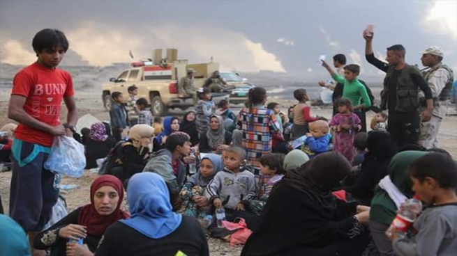  بريتانيا: نزيكه‌ى نيو مليۆن هاووڵاتى له‌ مووسڵ ئاواره‌ ده‌بن