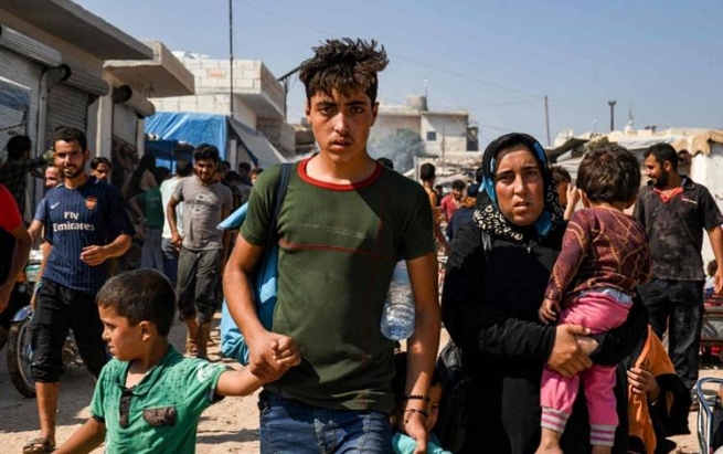 لە ئیدلب له‌ماوه‌ی دوو رۆژدا 36 هه‌زار سڤیل ئاواره‌بوون