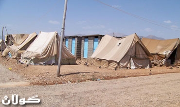 كۆمسیاری باڵای نه‌ته‌وه‌ یه‌كگرتووه‌كان UNHCR بۆ په‌نابه‌ران یارمه‌تی مرۆیی به‌سه‌ر ژماره‌یه‌ك خێزان له‌ ناوچه‌ی قه‌سرێ سه‌ر به‌ قه‌زای چۆمان دابه‌شكرد