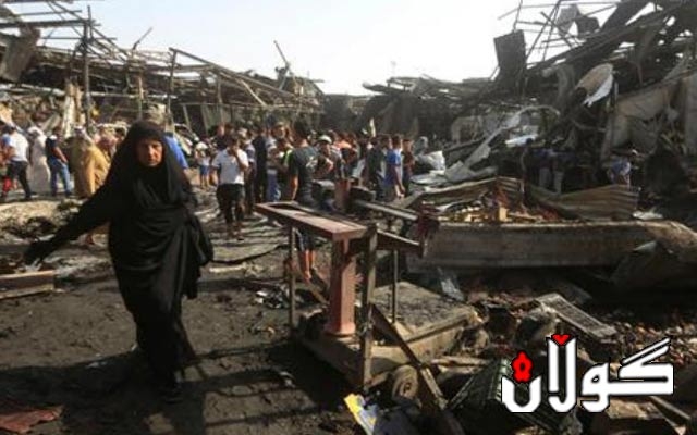 لە ئەنجامی دوو تەقینەوە لە بەغدا نزیکەی 30 کەس بوونە قوربانی 