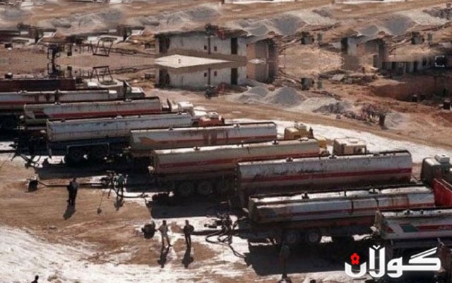 فڕۆکە جەنگییەکانی هاوپەیمانان  500 تانکەری نەوتیی داعش بۆردوومان دەکرێن 