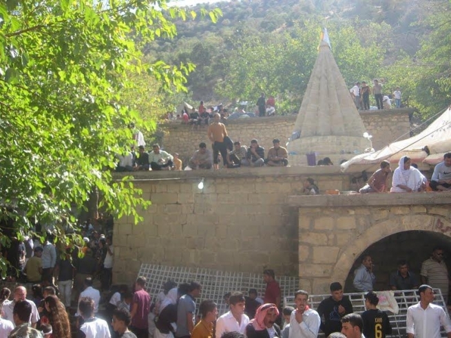 بنگه‌هى لالش ل خانكێ: جوگرافیه‌تا كوردێن ئێزدى دێ ب رێفراندۆمێ ئێكلا بیت