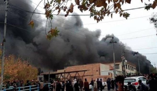 حکوومەت قەرەبووی زیانەکانی سووتاندنی بارەگای قایمقامیەتی قەزای کۆیە دەکاتەوە