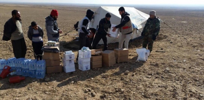 دەزگای خێرخوازیی بارزانی بەردەوامە لە دروستکردنی کەمپی و ھاوکاریکردنی ئاوارەکان 