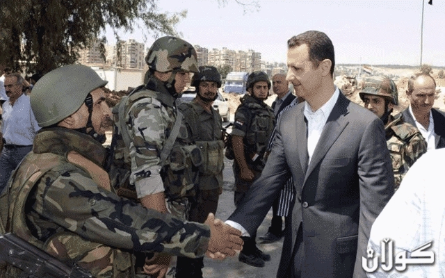  بەشار ئەسەد سەردانی ئیدلیب دەکات 