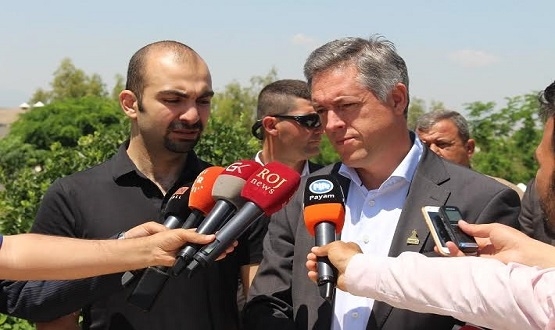 بەرپرسێكی باڵای یەكێتی ئەوروپا لەبارەی ریفراندۆم ده‌دوێ و پێشمەرگەش تەنها بەرگری‌ لەهەرێم ناكەن، بەڵكو بەرگری‌ لە ئێمەش دەكەن