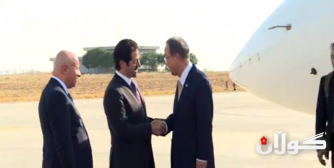 بان كی مۆن گەیشتە هەولێر
