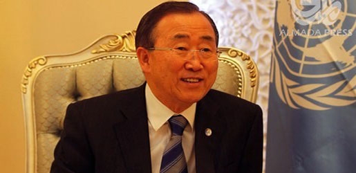 په‌یامێك له‌ (بان كی مۆن)ه‌وه‌ بۆ به‌غدا و هه‌ولێر 