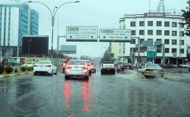 بەرگری شارستانی هەولێر چەند رێنوێنییەکی بۆ شۆفێران لەکاتی لێخوڕینی ئۆتۆمبێل لە وەرزی زستان بڵاو کردەوە