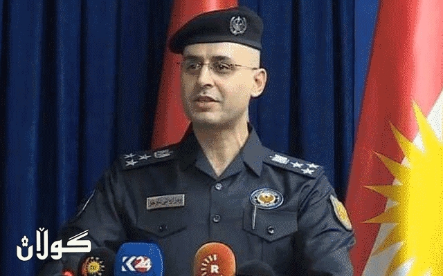 بەڕێوەبەری پۆلیسی هەولێر باس لە لابردنی بەربەستەکانی ناو سەنتەری شار دەکات
