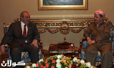 بارزانی و عەلاوی كۆبونەوە