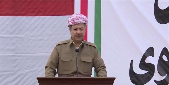 بارزانی: زياتر له‌ 11 هه‌زار پێشمه‌رگه‌ى ئێمه‌ شه‌هيد و بريندار بوون تازه‌ دێن ده‌تانه‌وێت باسى فيدراڵييه‌تى پارێزگاكان بكه‌ن 