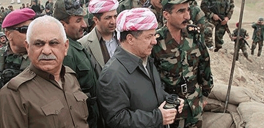 پێشمه‌رگه‌ چاوه‌ڕوانی‌ فه‌رمانی‌ بارزانی-یه‌