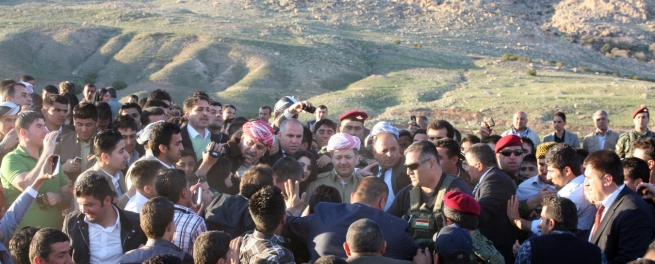 سەرۆک بارزانی: ئێستا لەبەردەم دوو رێگەداین