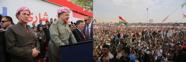 سەرۆک بارزانی: دڵنیام لە رۆژی ٢٥ی ٩ دەڵێن ئیدی ژێردەستەیی تەواو، کاتی سەربەخۆییە