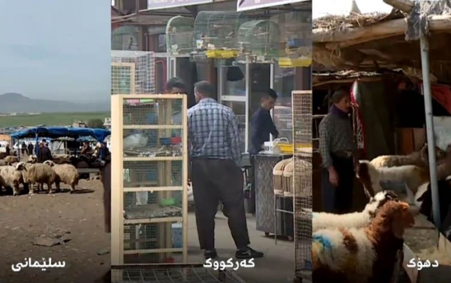 بازاڕەکانی ئاژەڵ و پەلەوەر لە هەرێمی کوردستان هێشتا دانەخراون