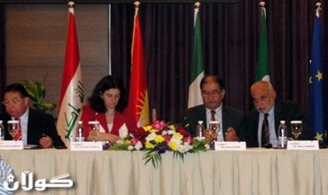 به‌ به‌شداری بازرگانی نێوخۆیی و ئیتالیا كۆنفرانسی بازرگانی ئیتالیاو كوردستان به‌رِێوه‌چوو