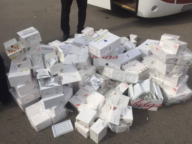 هه‌ڵه‌بجه..‌ ده‌ست به‌سه‌ر بڕێکی زۆر ده‌رمان و كه‌لوپه‌لی پزیشكی قاچاخدا ده‌گیرێت