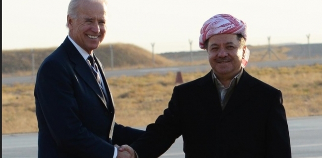  بارزانی و بایدن کۆدەبنەوە 