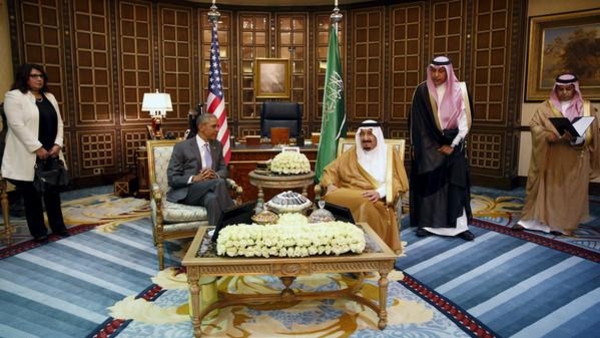 سەرۆککۆماری ئەمریکا چاوی بە رێبەرانی وڵاتانی کەنداو کەوت