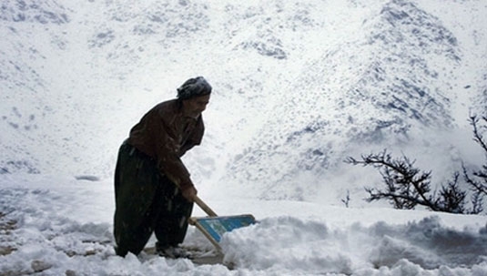 شه‌پۆڵێكی به‌فر و باران ناوچه‌ی باڵه‌كایه‌تی ده‌گرته‌وه‌