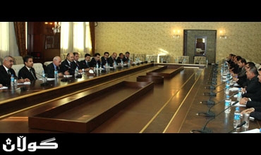 ئه‌مرِۆ سه‌رۆكایه‌تی په‌رله‌مانی كوردستان له‌گه‌ل سه‌رۆكی حكومه‌ت و سێ وه‌زیری حكومه‌تی هه‌رێم كۆده‌بێته‌وه‌