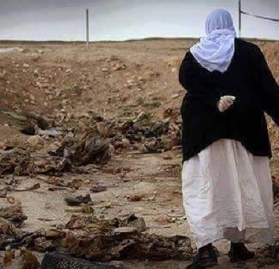  	 گۆڕێکی بەکۆمەڵ لە شنگال دۆزرایەوە 