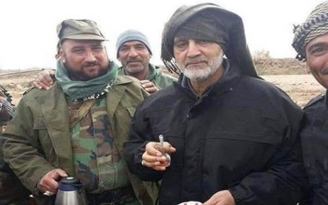 یاریدەدەرێکی قاسم سولەیمانی  کوژرا