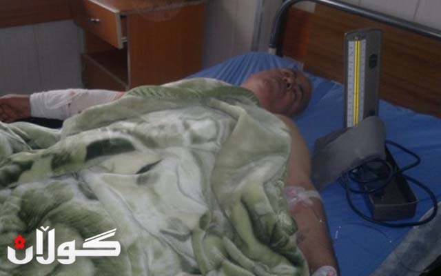 عەمید سەرحەد قادر بریندار دەبێت