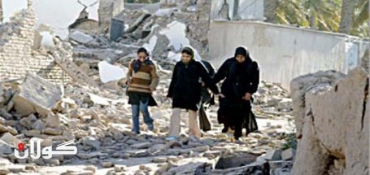 قوربانیانی بوومه‌له‌رزه‌ی ئێران له‌ 250 که‌س تێپه‌ڕی و 1800 که‌س بریندارن