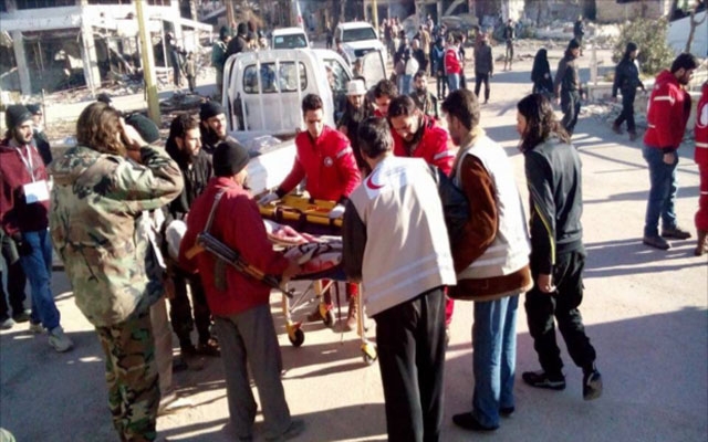 به‌پێی رێككه‌وتنێك چه‌كدارانی برینداری ئۆپۆزسیۆنی سوریا ره‌وانه‌ى توركیا ده‌كرێن