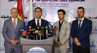  	 لە دهۆک ٤٧ بنکە بۆ تۆماری دەنگدەران کرانەوە 