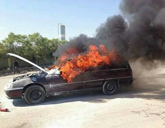  له‌ ڕانیه‌ ئۆتۆمبێلێك به‌هۆى خراپى به‌نزینه‌وه‌ سووتا