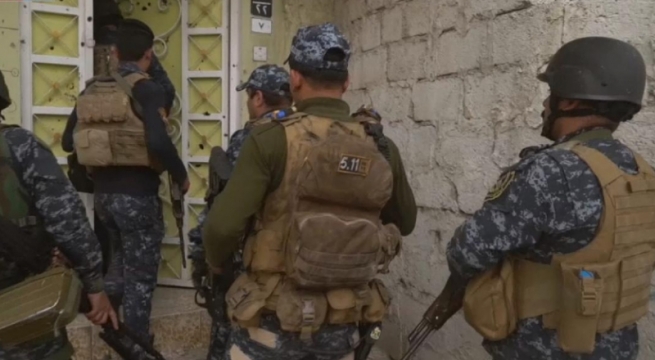 هێزە عێراقییەکان گەڕەکی زەنجیلی رزگار دەکەنەوە