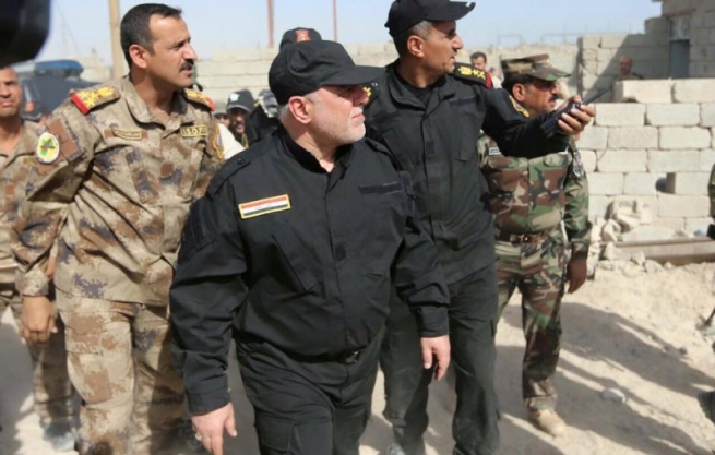 حەیدەر عەبادی سەردانی مووسڵ دەکات